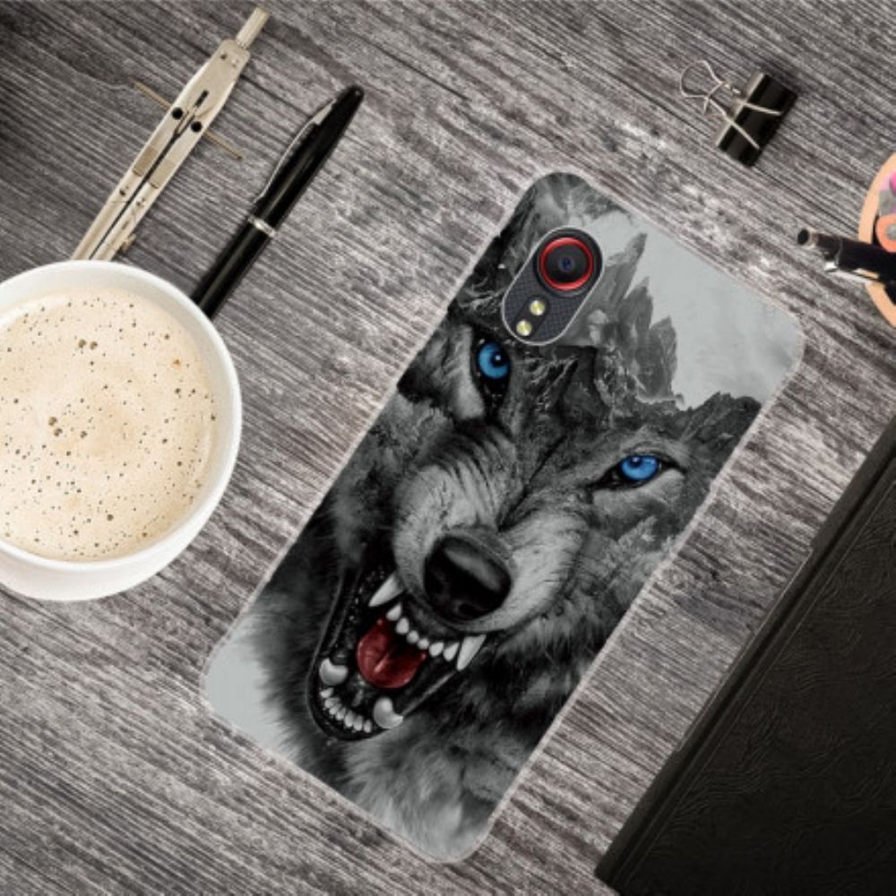 Hoesje voor Samsung Galaxy XCover 5 Sublieme Wolf