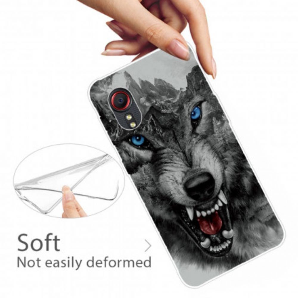 Hoesje voor Samsung Galaxy XCover 5 Sublieme Wolf