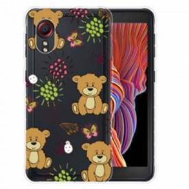 Hoesje voor Samsung Galaxy XCover 5 Teddyberen Top