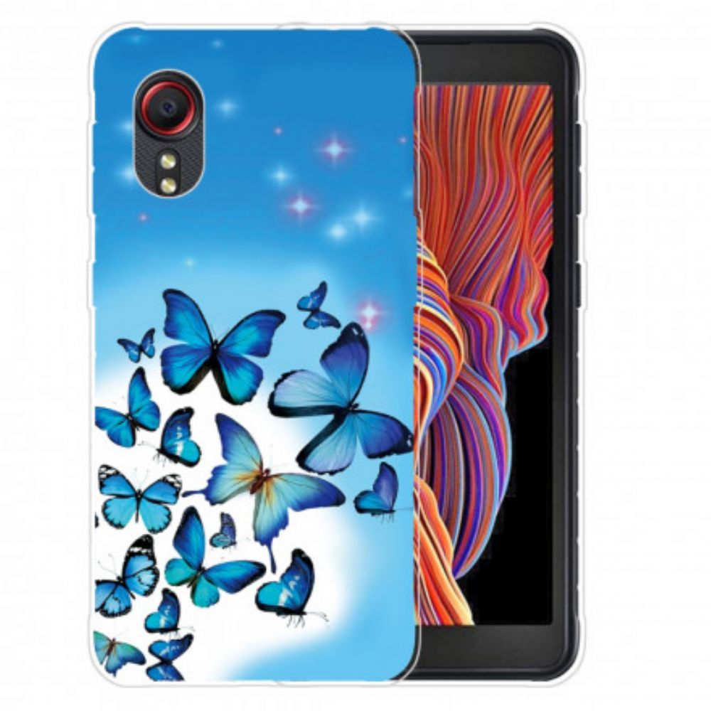 Hoesje voor Samsung Galaxy XCover 5 Vlinders Vlinders