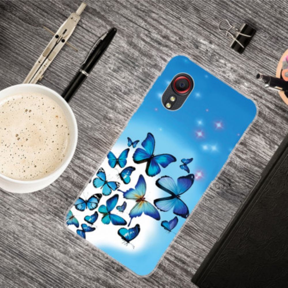 Hoesje voor Samsung Galaxy XCover 5 Vlinders Vlinders