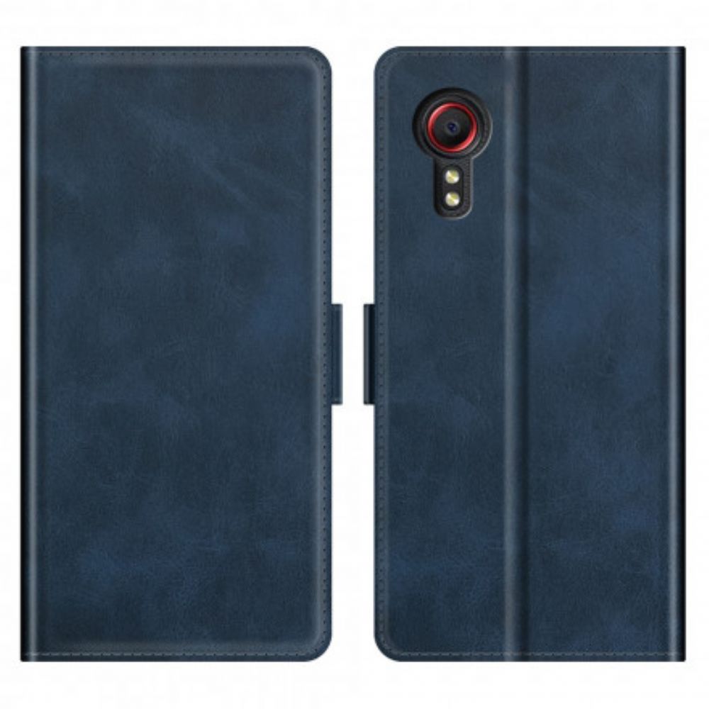 Leren Hoesje voor Samsung Galaxy XCover 5 Kunstleer Ontwerp