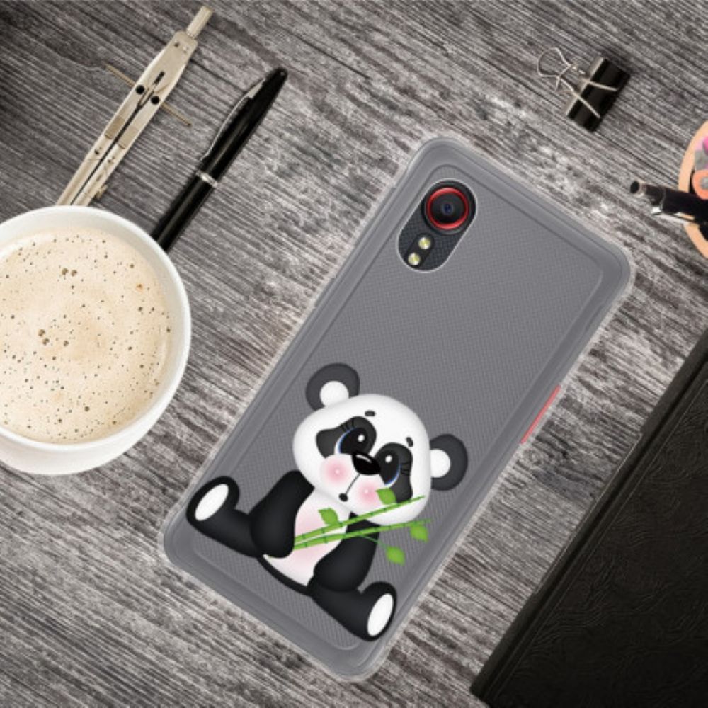 Telefoonhoesje voor Samsung Galaxy XCover 5 Transparante Trieste Panda