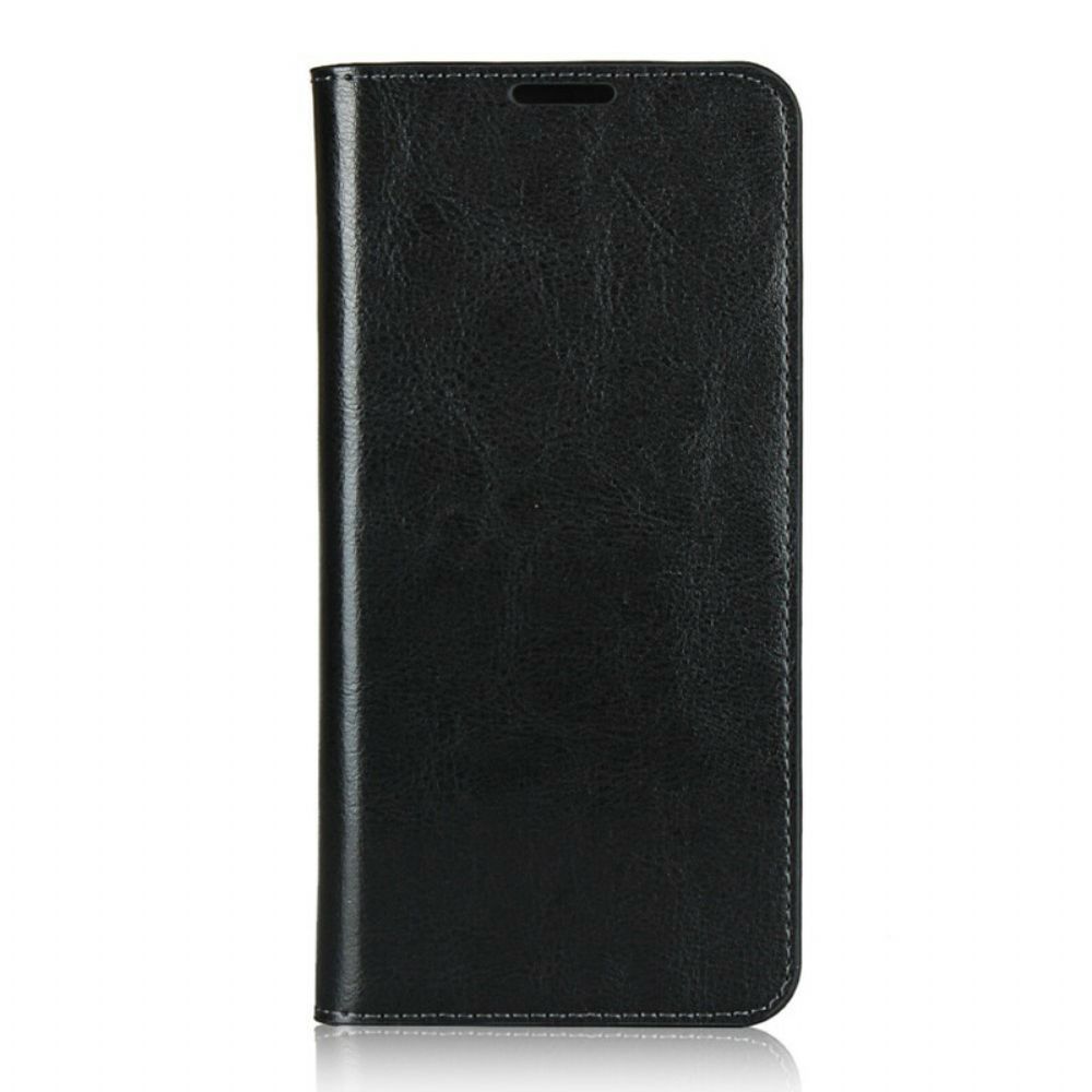 Bescherming Hoesje voor Huawei P40 Lite E / Huawei Y7p Folio-hoesje Echt Leer