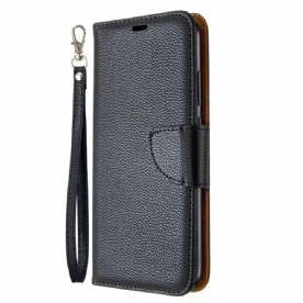 Flip Case voor Huawei P40 Lite E / Huawei Y7p Folio-hoesje Litchi Flap Schuin