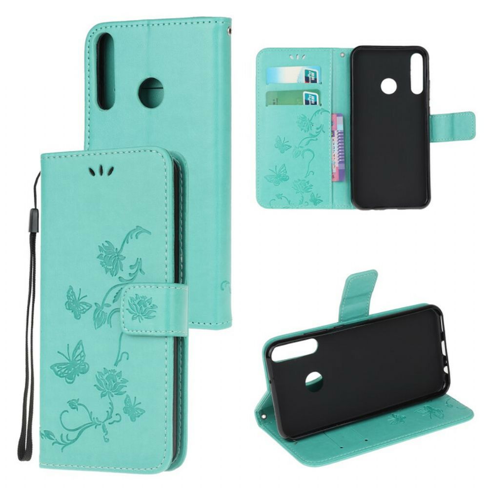 Folio-hoesje voor Huawei P40 Lite E / Huawei Y7p Betoverde Vlinders