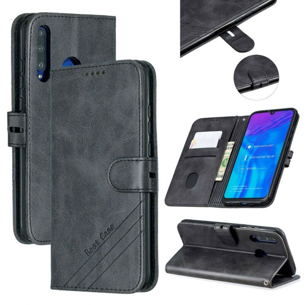 Folio-hoesje voor Huawei P40 Lite E / Huawei Y7p Kunstleer Beste Case