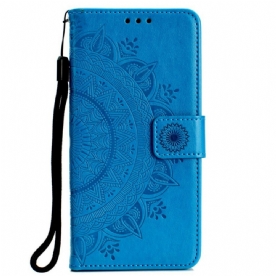 Folio-hoesje voor Huawei P40 Lite E / Huawei Y7p Zon Mandala