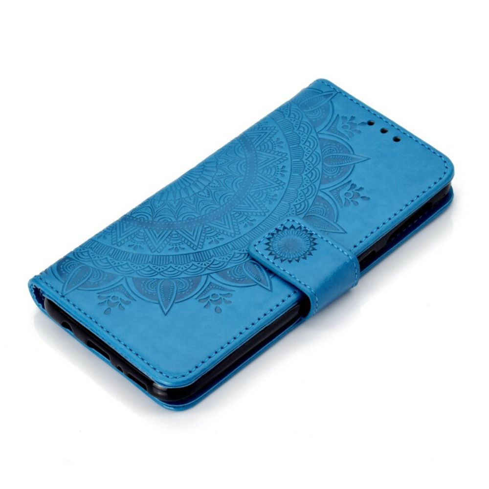 Folio-hoesje voor Huawei P40 Lite E / Huawei Y7p Zon Mandala