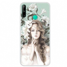 Hoesje voor Huawei P40 Lite E / Huawei Y7p De Bloemenvrouw