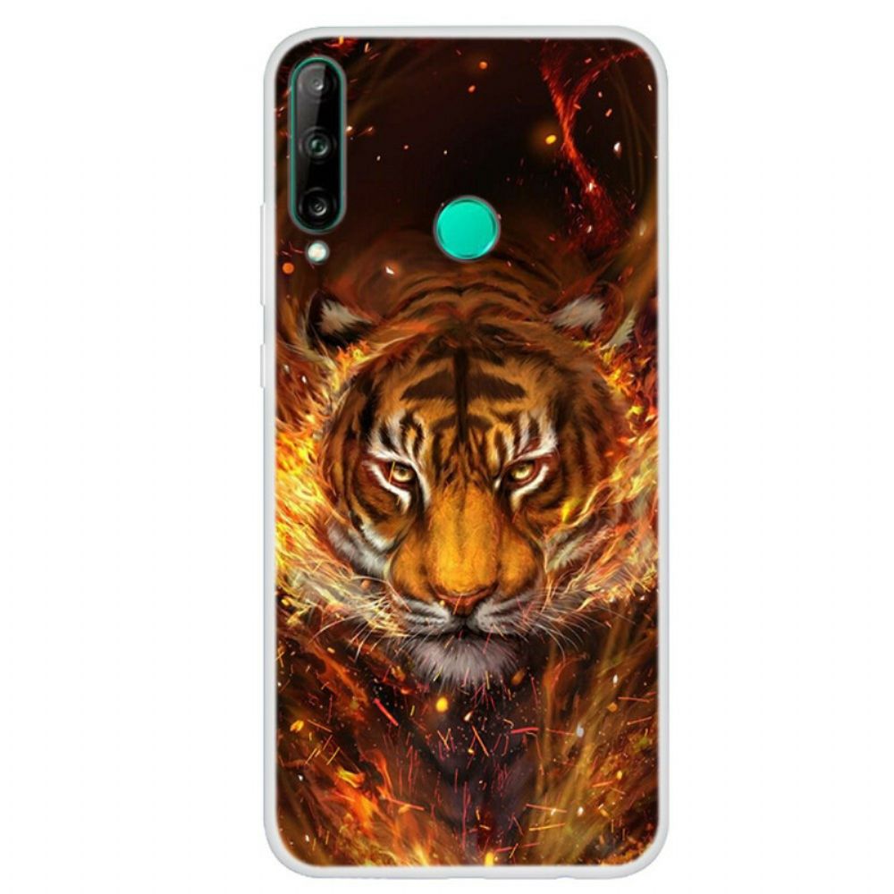 Hoesje voor Huawei P40 Lite E / Huawei Y7p Brandtijger