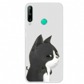 Hoesje voor Huawei P40 Lite E / Huawei Y7p Duivelskat