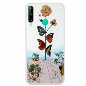 Hoesje voor Huawei P40 Lite E / Huawei Y7p Natuur Vlinders