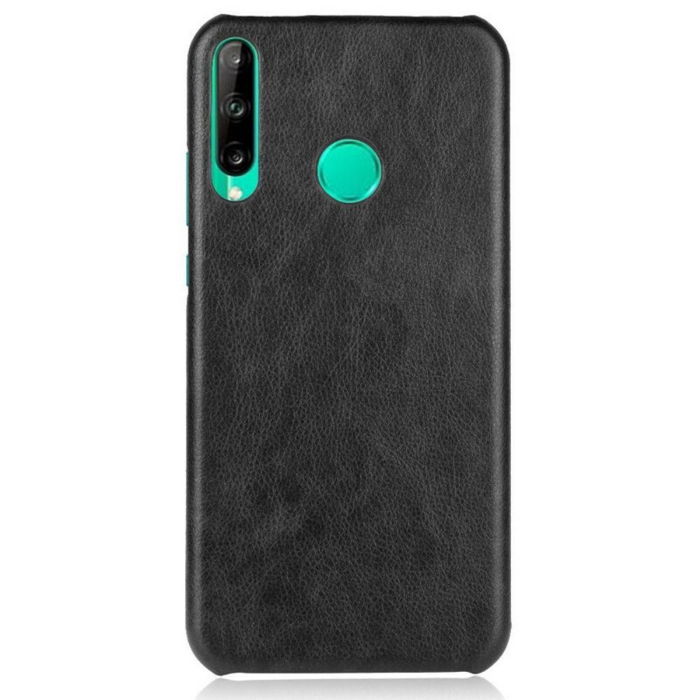 Hoesje voor Huawei P40 Lite E / Huawei Y7p Prestaties Litchi Leder Effect