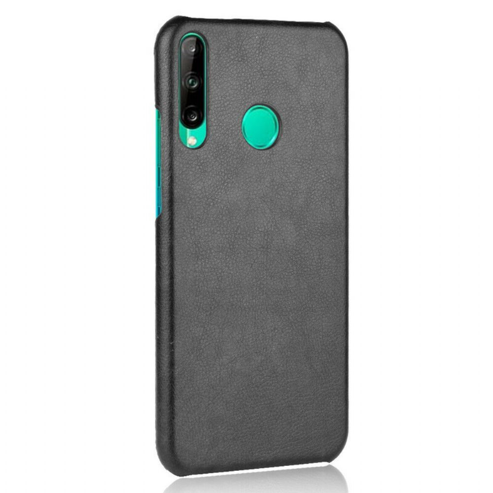 Hoesje voor Huawei P40 Lite E / Huawei Y7p Prestaties Litchi Leder Effect