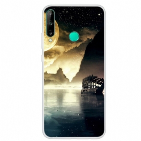 Hoesje voor Huawei P40 Lite E / Huawei Y7p Volle Maan