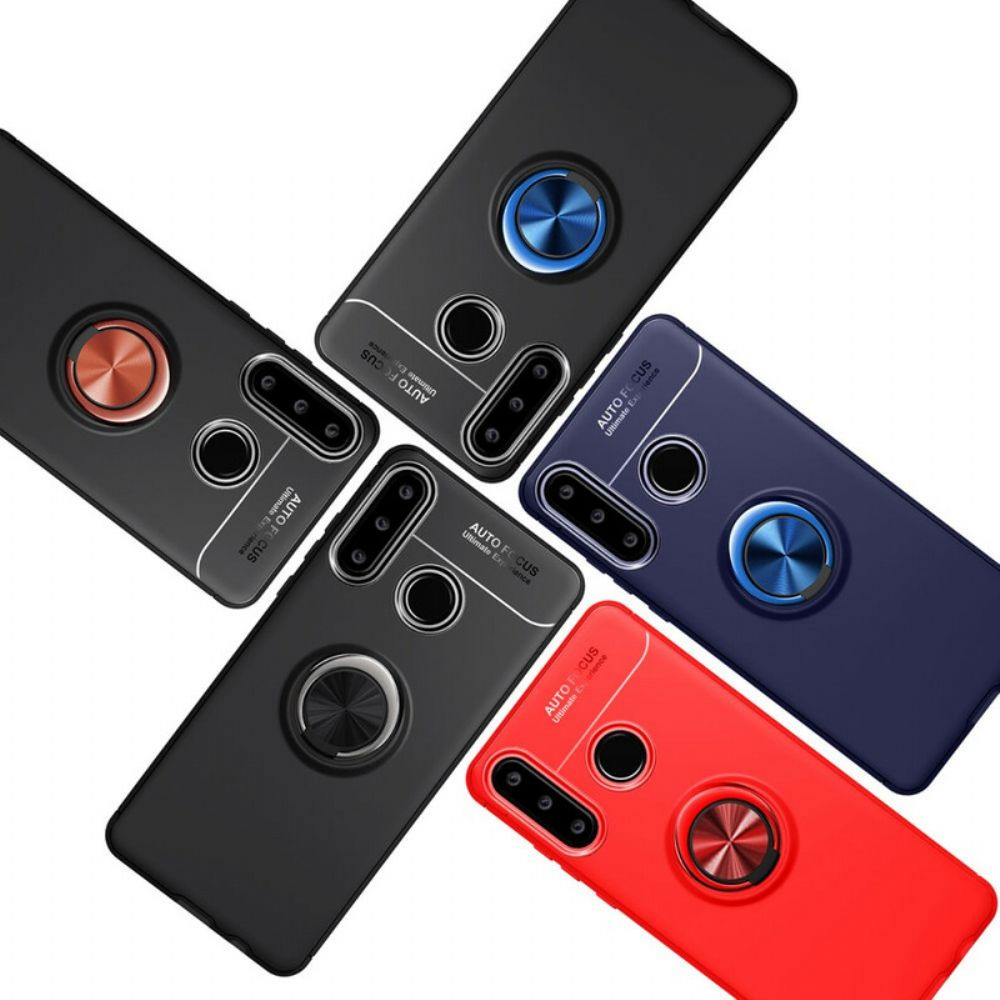 Telefoonhoesje voor Huawei P40 Lite E / Huawei Y7p Draaiende Ring