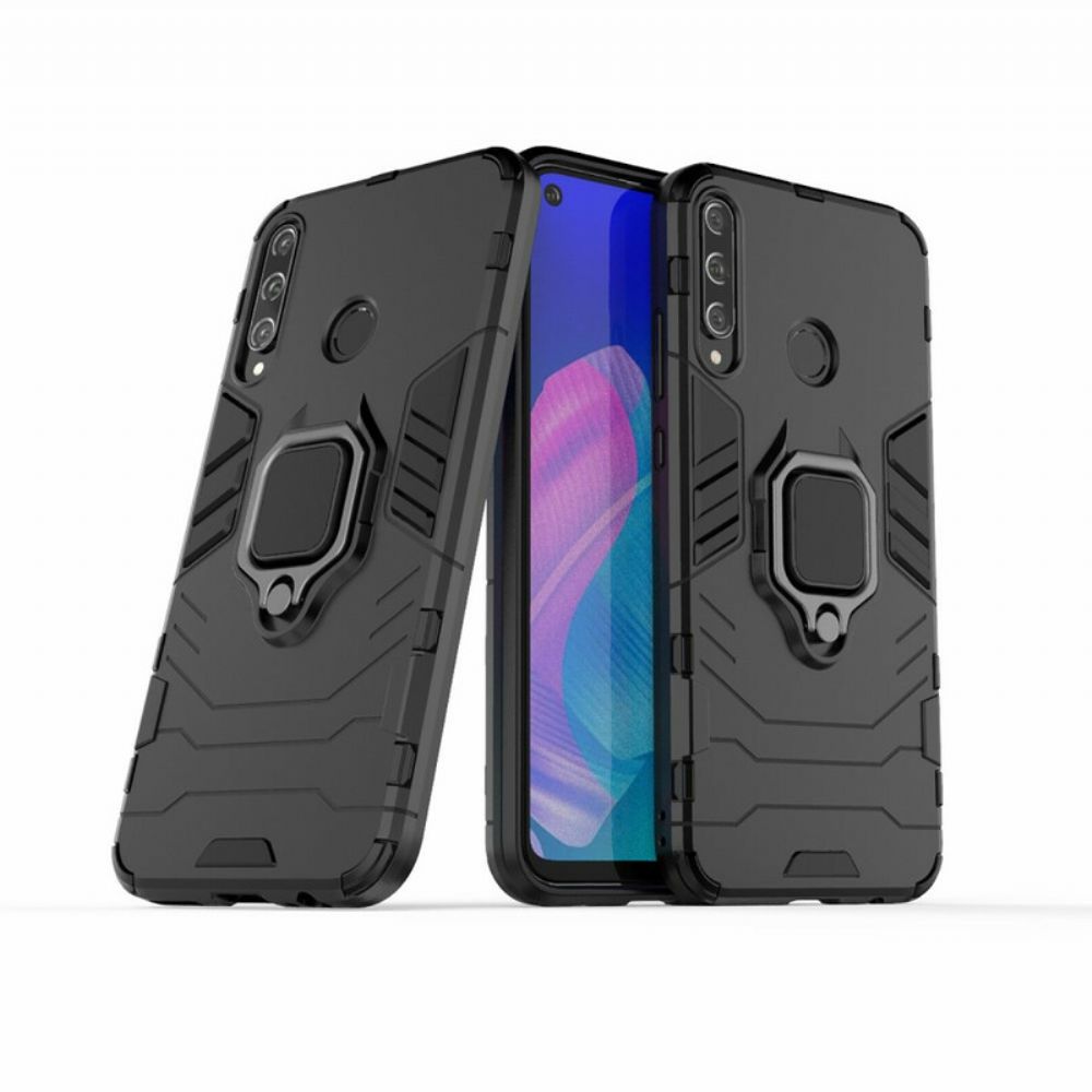 Telefoonhoesje voor Huawei P40 Lite E / Huawei Y7p Resistente Ring