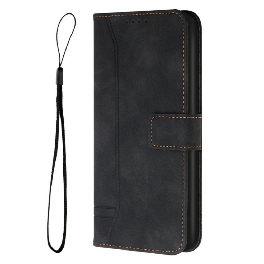 Flip Case voor Sony Xperia Pro-I Glimlach Met Lanyard