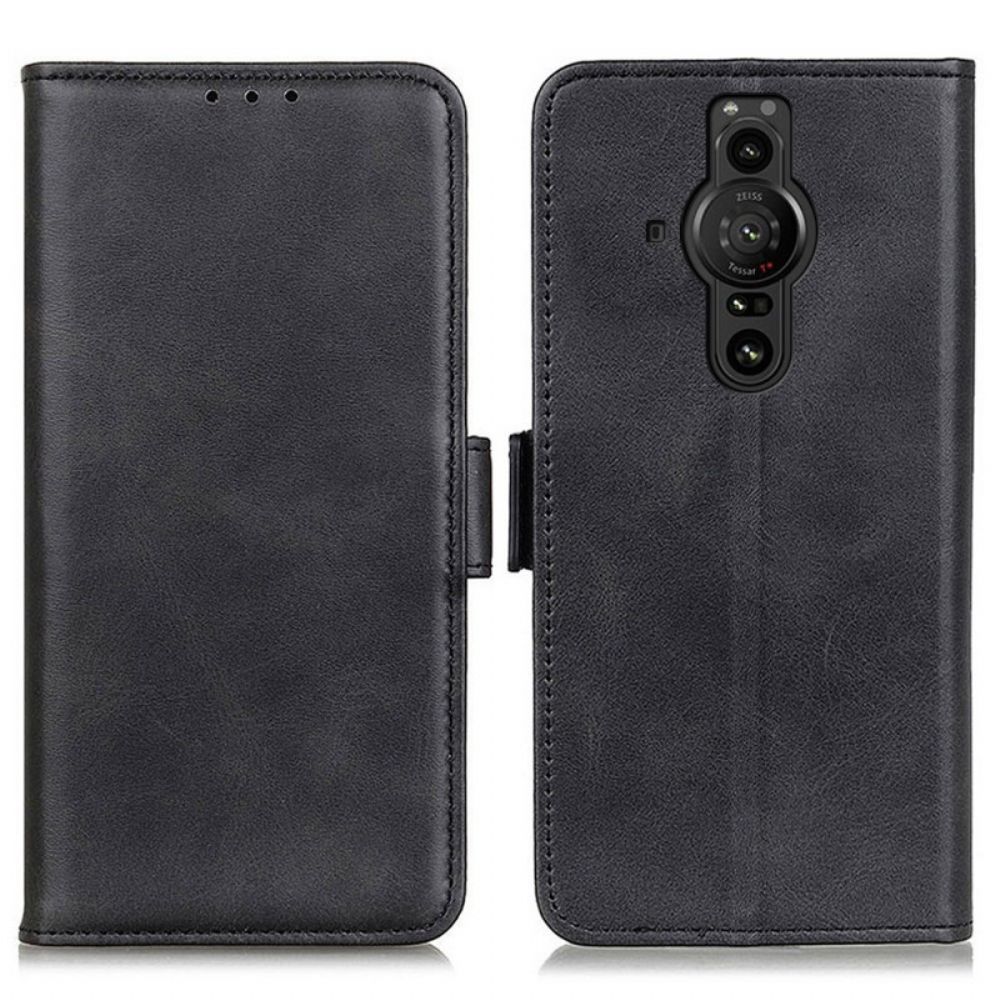 Folio-hoesje voor Sony Xperia Pro-I Flip Case Dubbele Klep