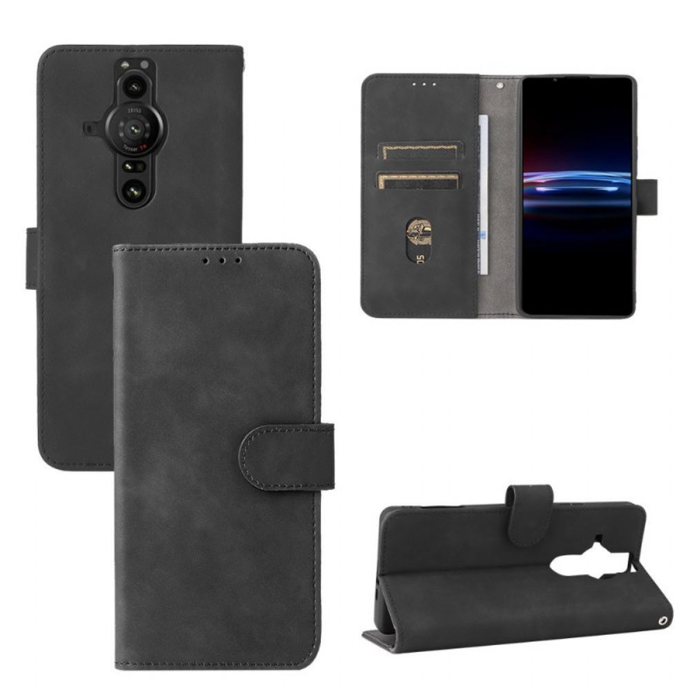 Folio-hoesje voor Sony Xperia Pro-I Skin-touch