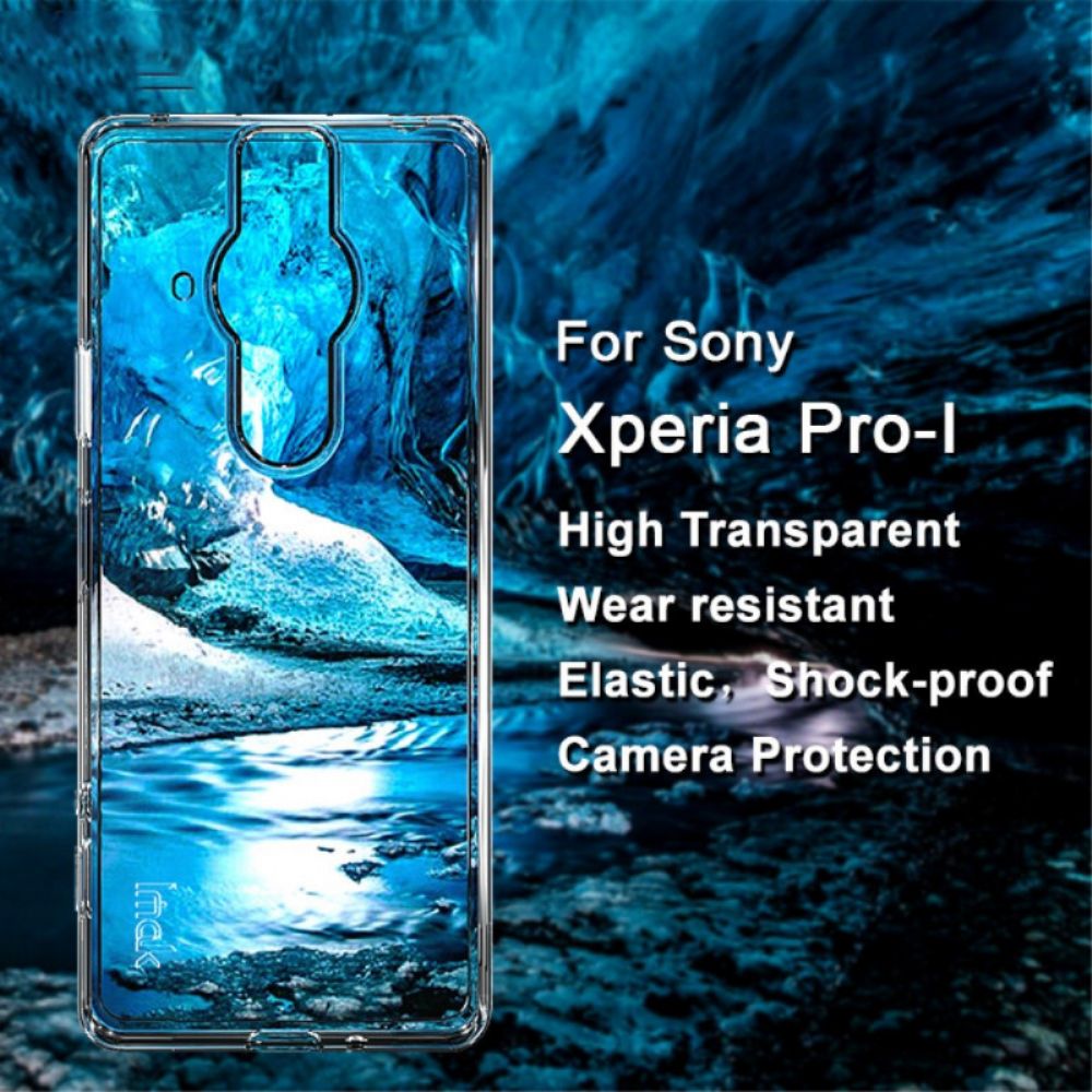 Hoesje voor Sony Xperia Pro-I Imak Transparante Ux-5-serie