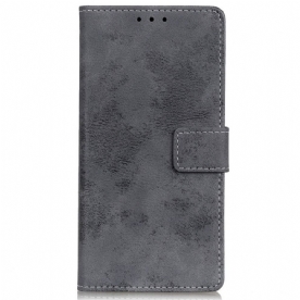 Leren Hoesje voor Sony Xperia Pro-I Vintage Leereffect