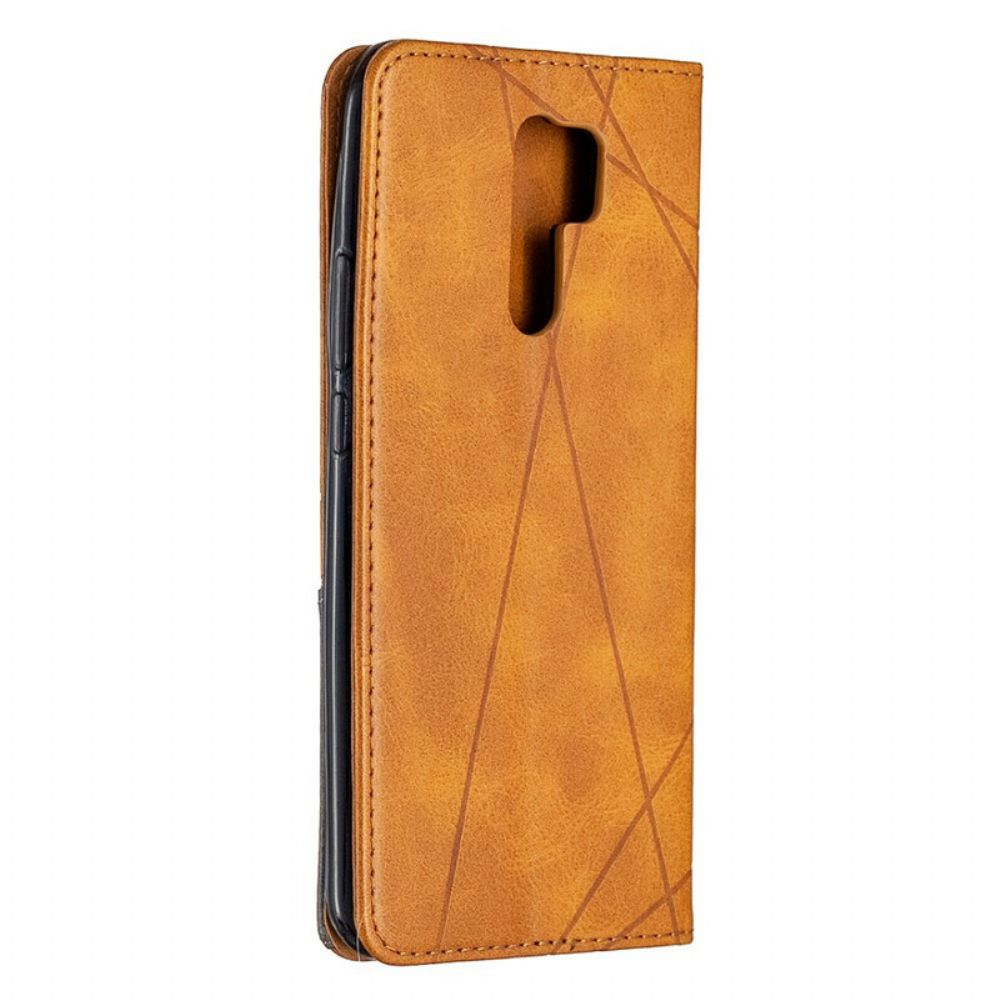 Bescherming Hoesje voor Xiaomi Redmi 9 Folio-hoesje Artiestenstijl