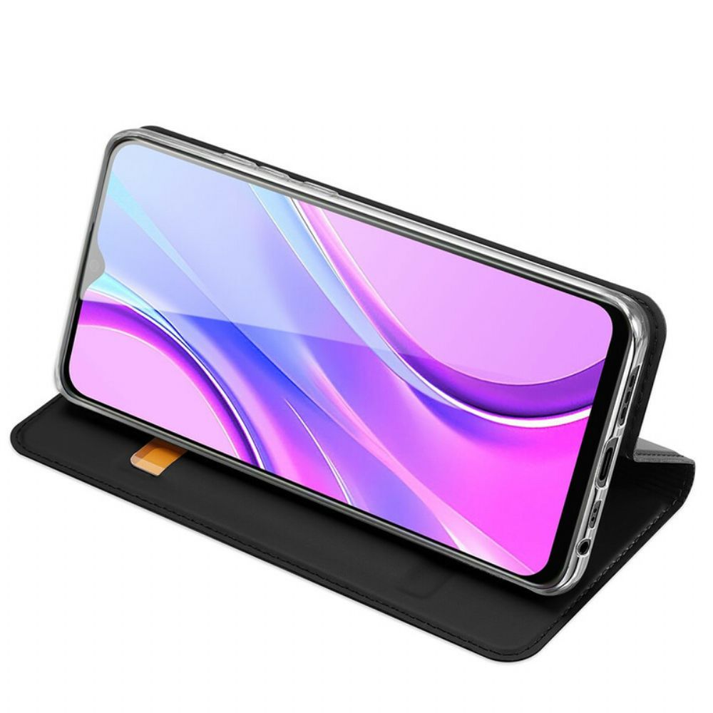 Bescherming Hoesje voor Xiaomi Redmi 9 Folio-hoesje Dux Ducis Pro-skin