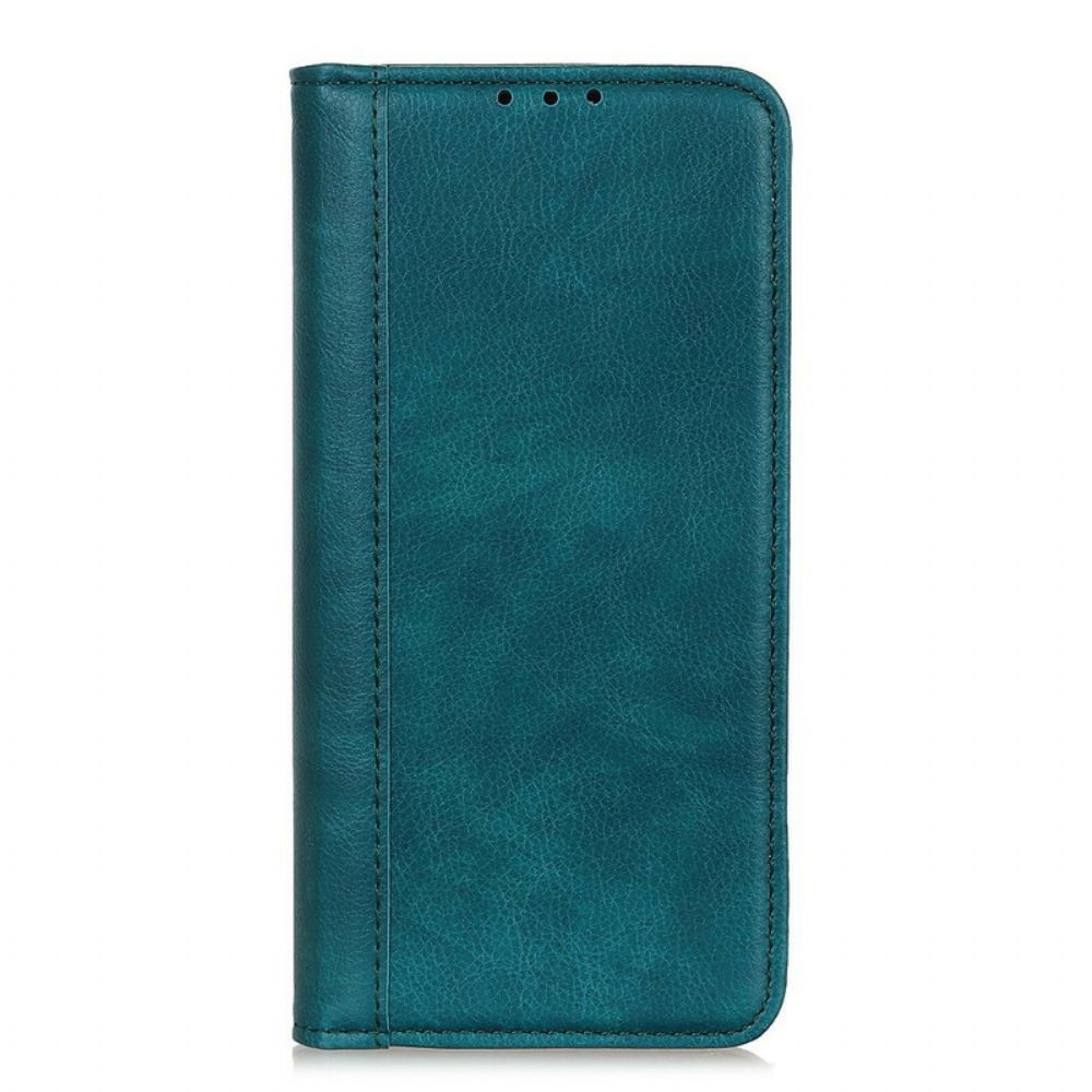 Bescherming Hoesje voor Xiaomi Redmi 9 Folio-hoesje Gesplitste Litchi-lederen Versie