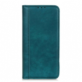 Bescherming Hoesje voor Xiaomi Redmi 9 Folio-hoesje Gesplitste Litchi-lederen Versie