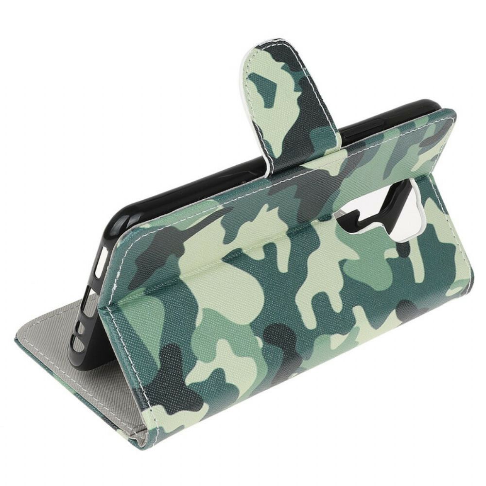 Folio-hoesje voor Xiaomi Redmi 9 Camouflage