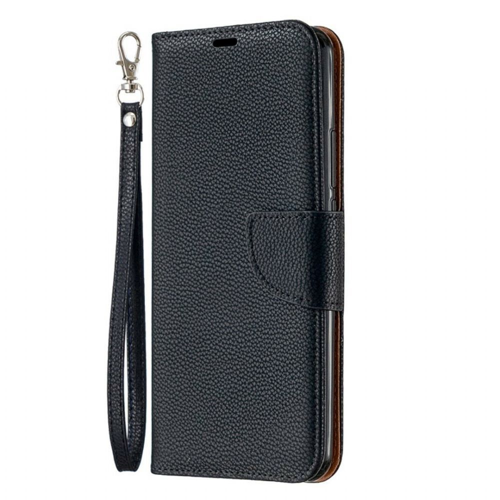 Folio-hoesje voor Xiaomi Redmi 9 Flip Case Litchi Flap Schuin