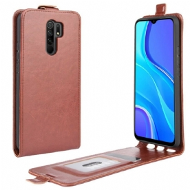 Folio-hoesje voor Xiaomi Redmi 9 Flip Case Opvouwbaar Leereffect