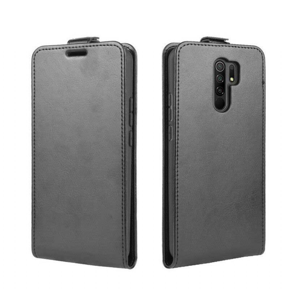 Folio-hoesje voor Xiaomi Redmi 9 Flip Case Opvouwbaar Leereffect