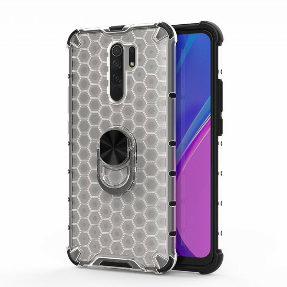 Hoesje voor Xiaomi Redmi 9 Honingraat- En Ringstijl