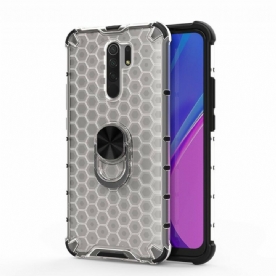 Hoesje voor Xiaomi Redmi 9 Honingraat- En Ringstijl