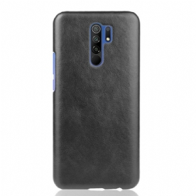 Hoesje voor Xiaomi Redmi 9 Performance Leereffect