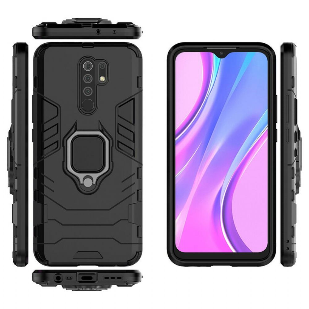 Hoesje voor Xiaomi Redmi 9 Resistente Ring