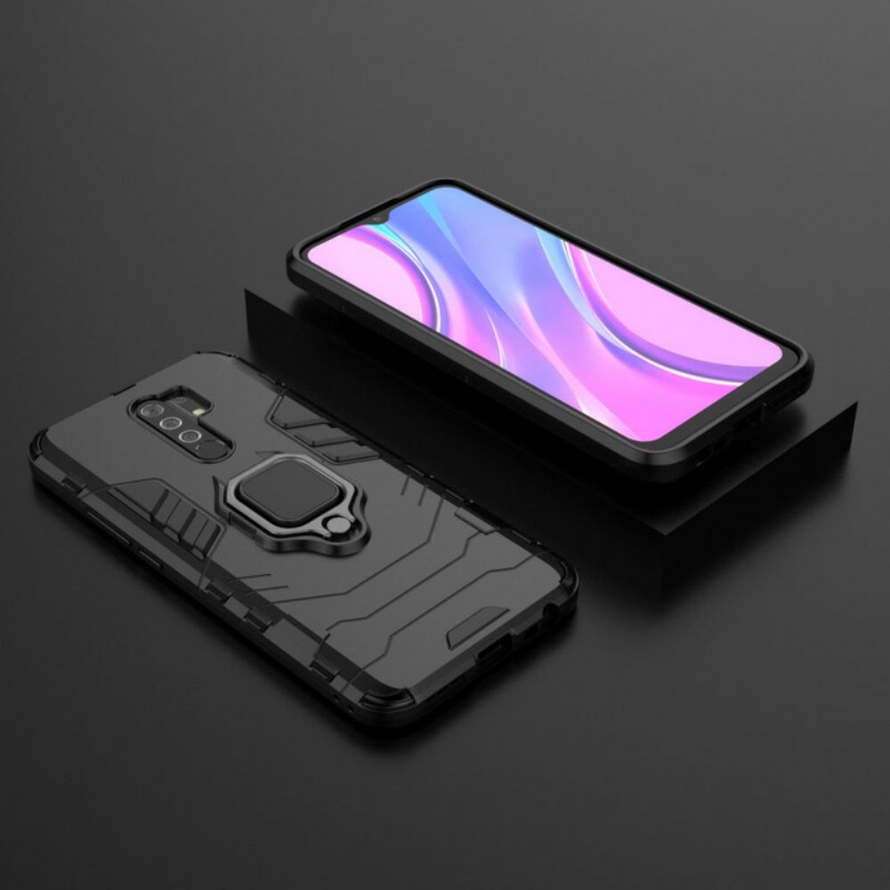 Hoesje voor Xiaomi Redmi 9 Resistente Ring