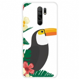 Hoesje voor Xiaomi Redmi 9 Toukan In De Jungle