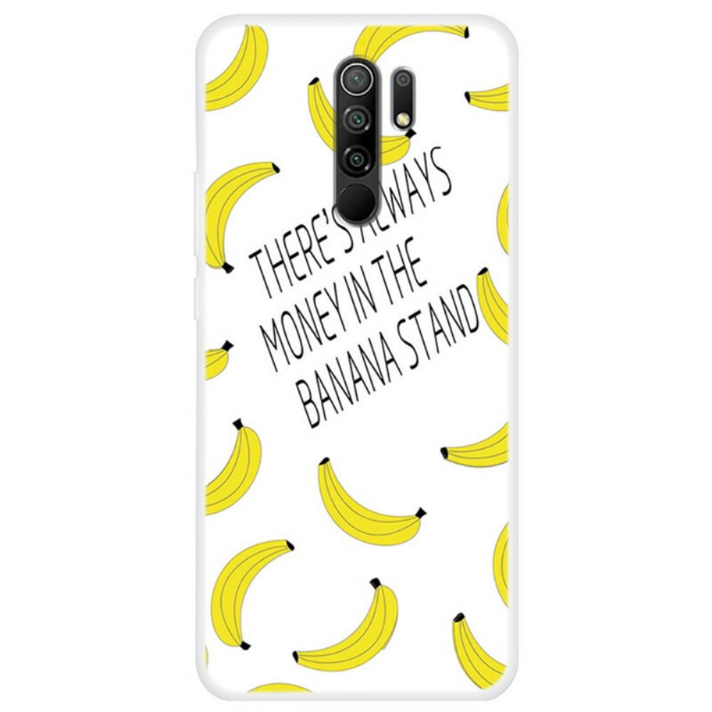 Hoesje voor Xiaomi Redmi 9 Transparant Bananengeld