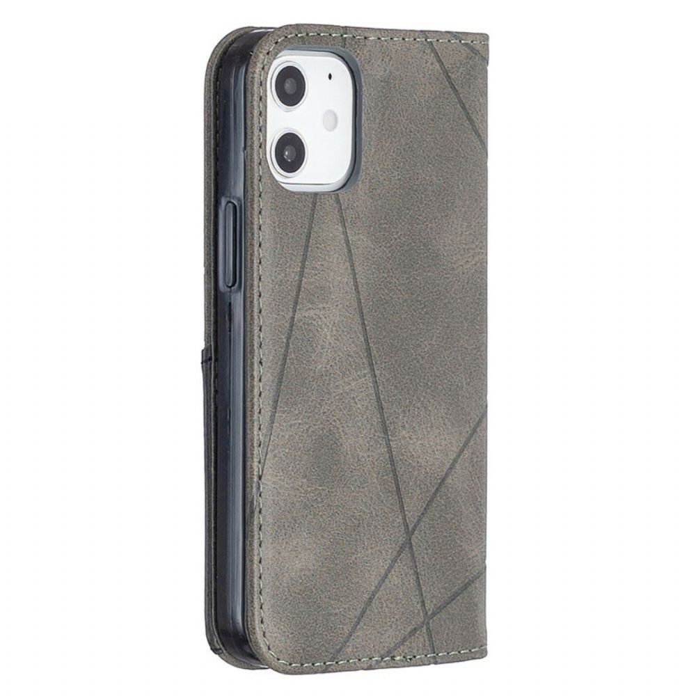 Bescherming Hoesje voor iPhone 12 Mini Folio-hoesje Artiestenstijl