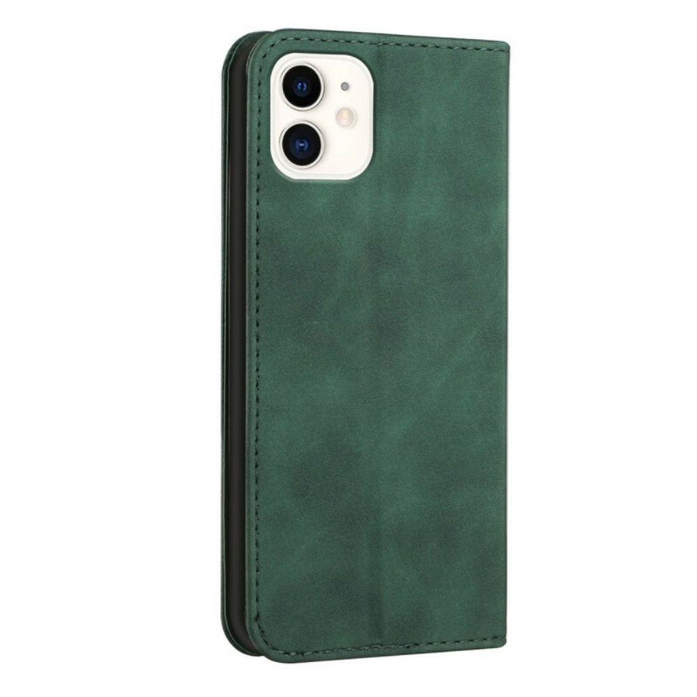 Bescherming Hoesje voor iPhone 12 Mini Folio-hoesje S-design Lederen Stijl