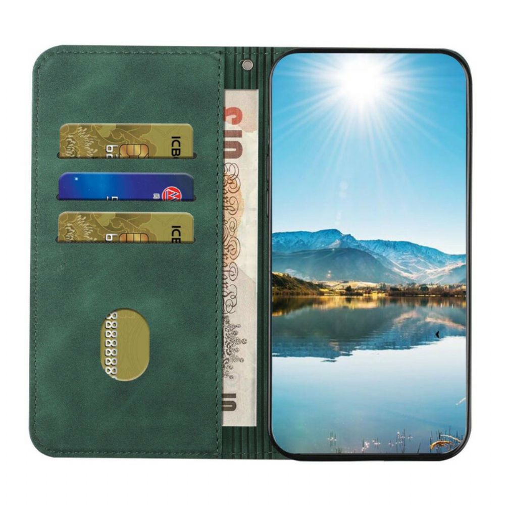 Bescherming Hoesje voor iPhone 12 Mini Folio-hoesje S-design Lederen Stijl