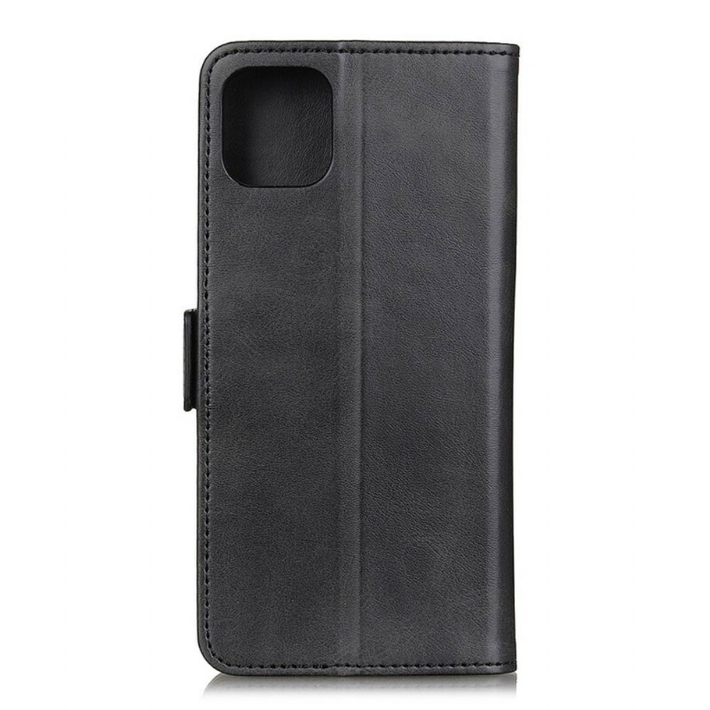 Folio-hoesje voor iPhone 12 Mini Flip Case Dubbele Klep