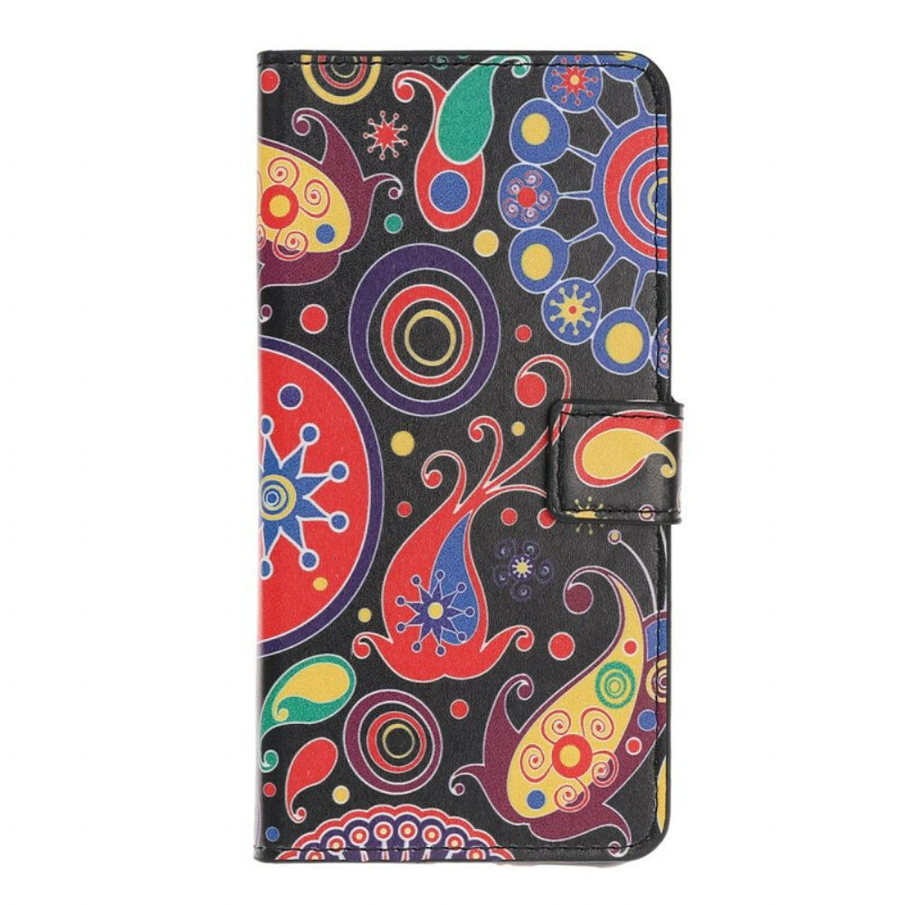 Folio-hoesje voor iPhone 12 Mini Galaxy-ontwerp