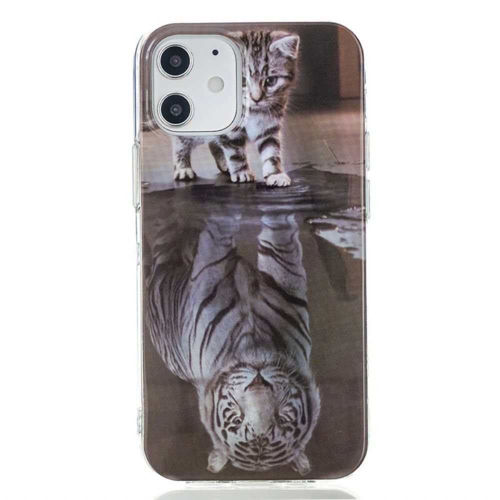 Hoesje voor iPhone 12 Mini Ernest De Tijger