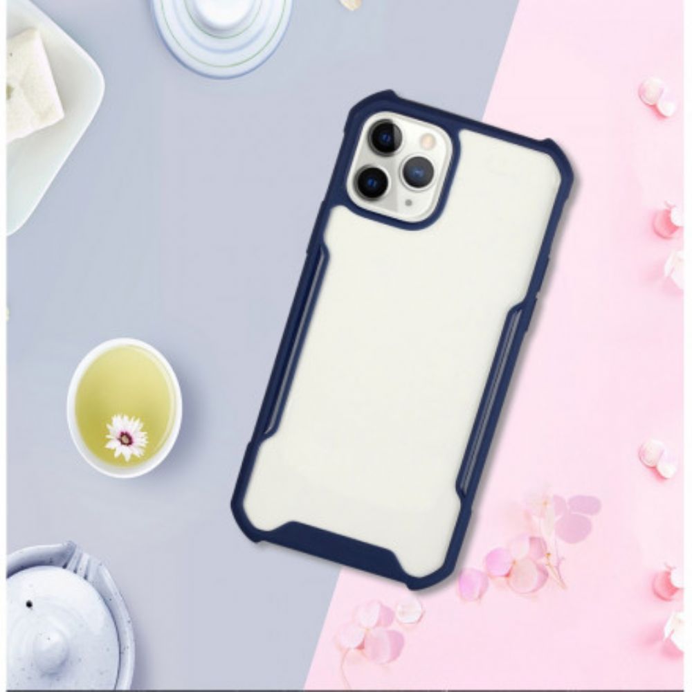 Hoesje voor iPhone 12 Mini Hybride Gekleurde Randen