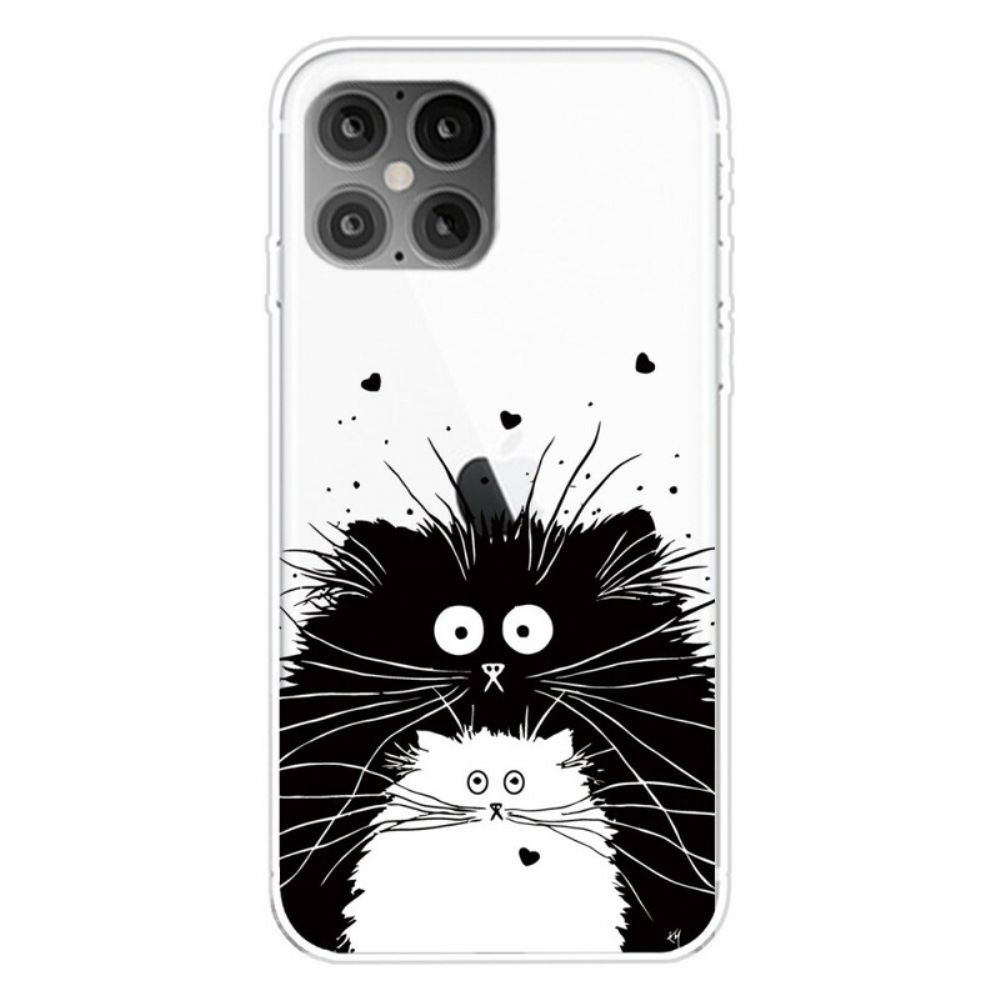 Hoesje voor iPhone 12 Mini Kijk Naar De Katten